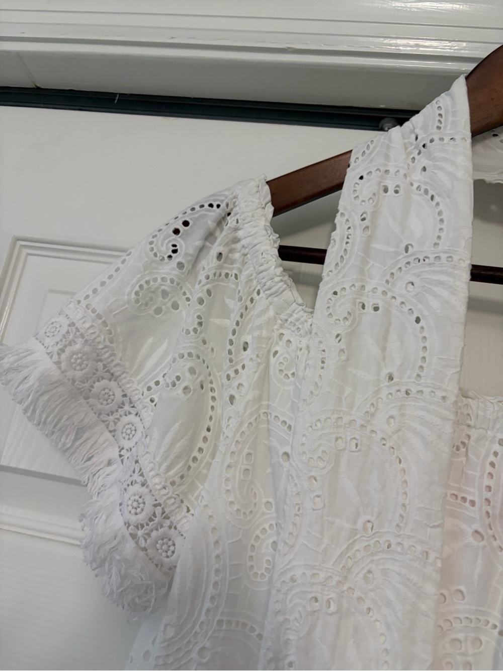 Lilly Pulitzer White Strapless Eyelet Dress - Picture 4 of 4